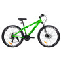 Crossride SKYLINE 2.0 24" – гірський велосипед для підлітків з дисковими гальмами та 21 швидкістю